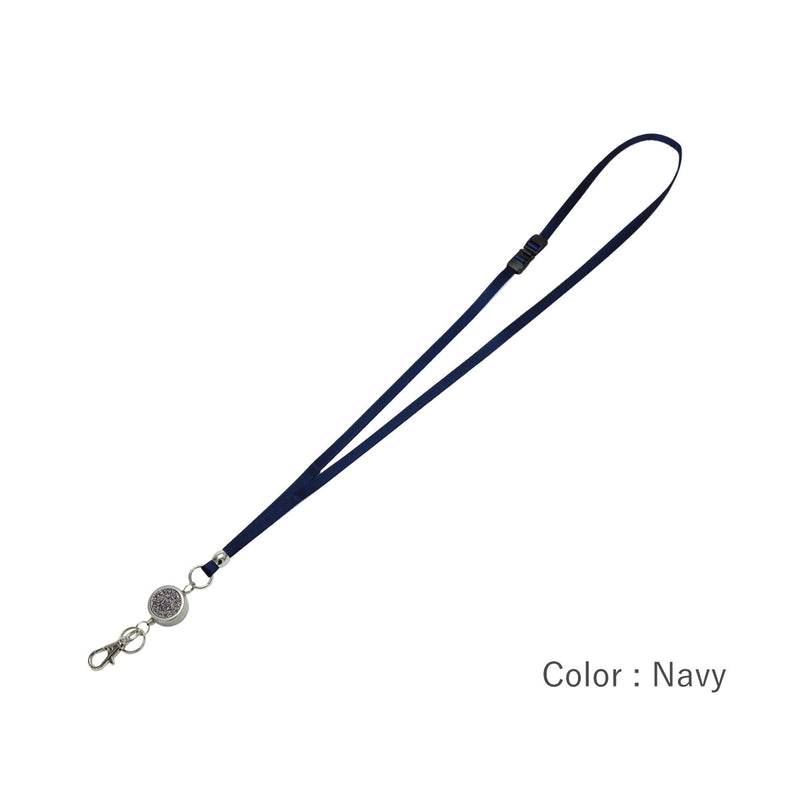 ネックストラップ リール付グリッター