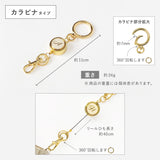 リールキーホルダー イニシャルGD