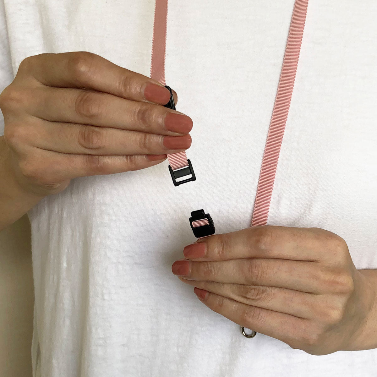 ネックストラップ 長さ調整グログラン – A.Y.Judie